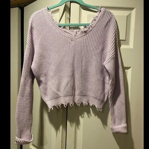 New Jessica Simpson Crop Sweater